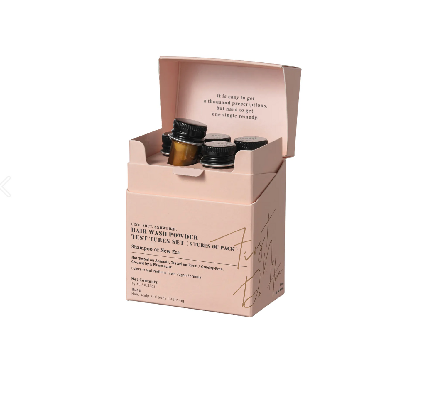 頭皮甦醒洗髮粉 旅行試管組 decent rossi