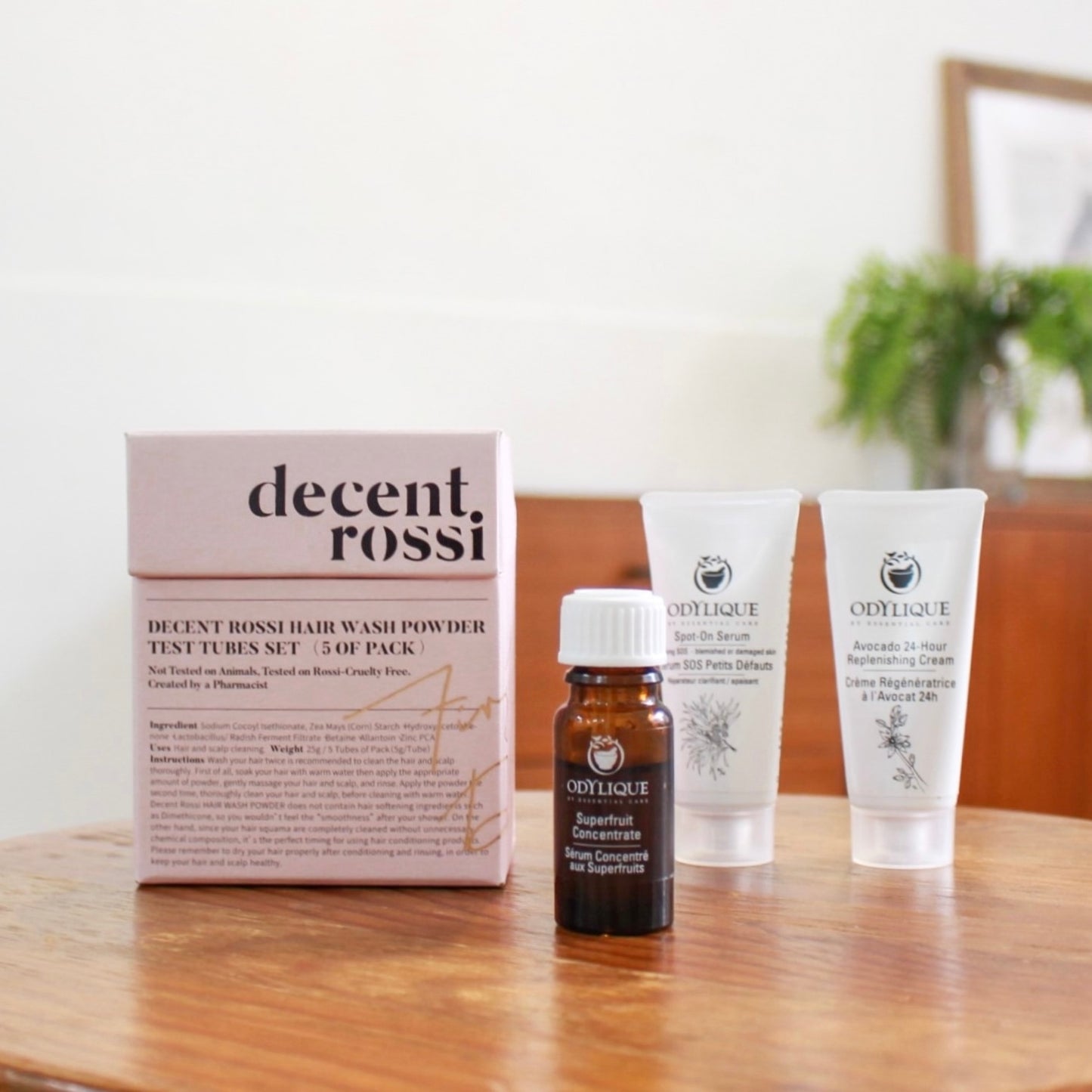 有機保養+洗髮旅行組|搭配decent rossi 甦醒洗髮粉