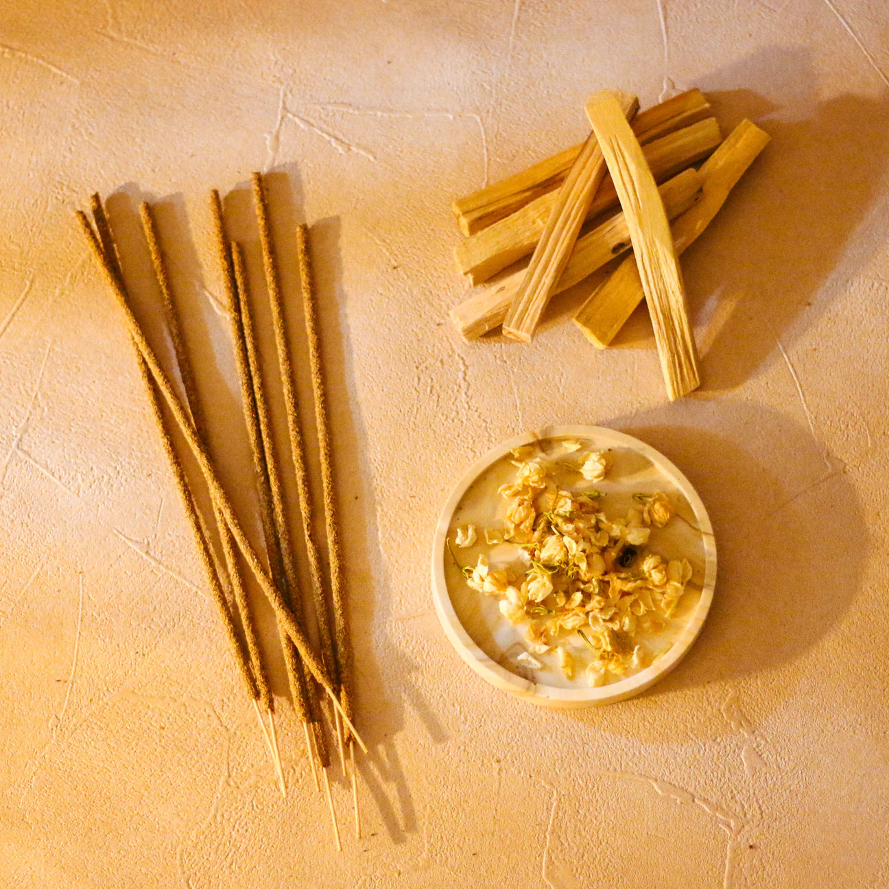 秘魯聖木線香-茉莉JASMINE|以聖木為基底融合茉莉花瓣及茉莉精油