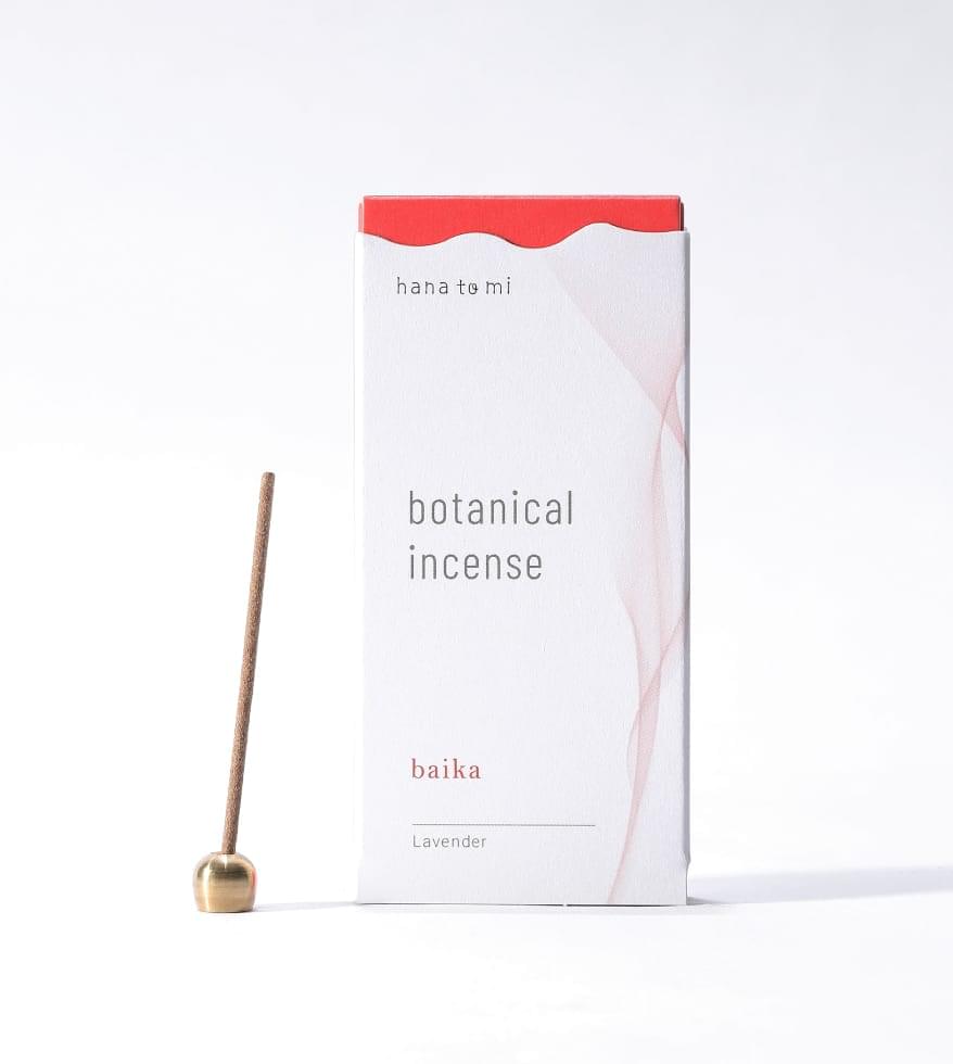 baika 精油線香|薰衣草精油、白檀粉揉製而成