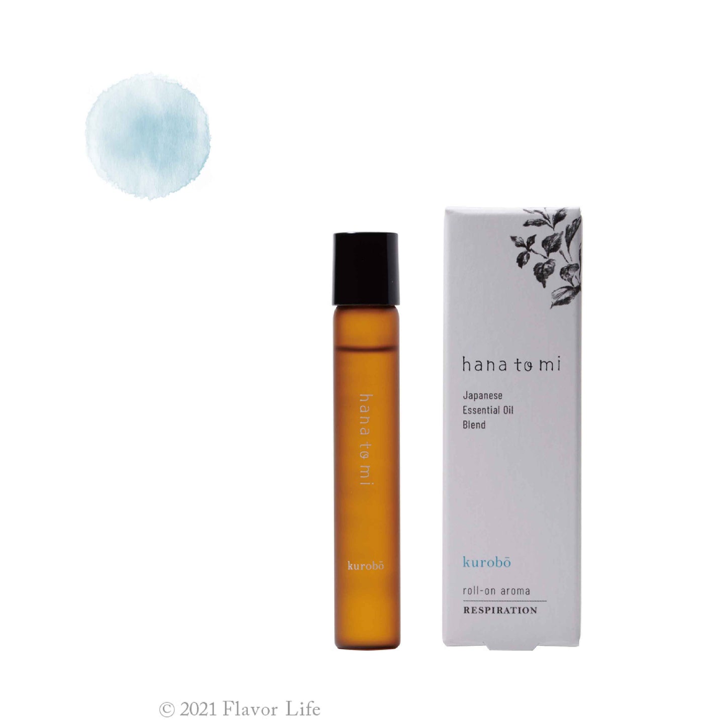 kurobo 深呼吸|複方精油滾珠油 - hana to mi花與實