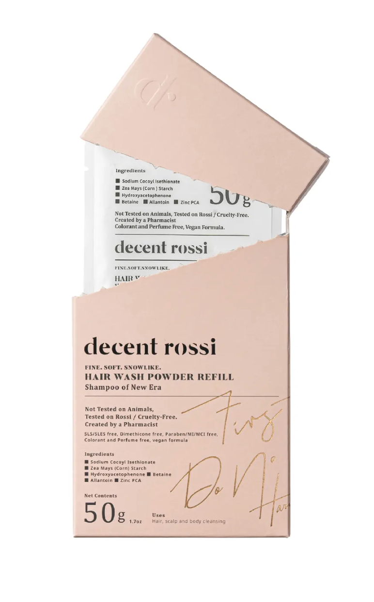 Decent Rossi 潔髮，頭皮甦醒洗髮粉｜藥師羅西研發