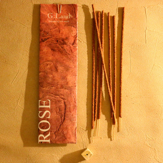 秘魯聖木線香-玫瑰ROSE｜以聖木為基底融合玫瑰花瓣及玫瑰精油