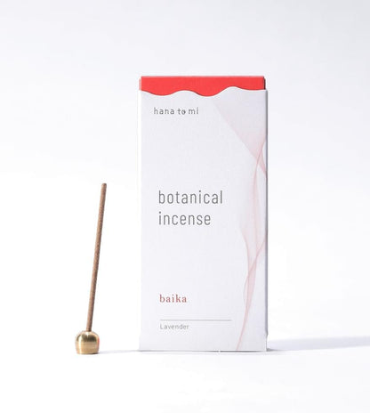 baika 精油線香｜薰衣草精油、白檀粉揉製而成