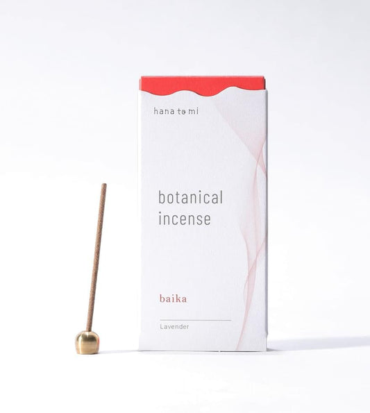 baika 精油線香｜薰衣草精油、白檀粉揉製而成